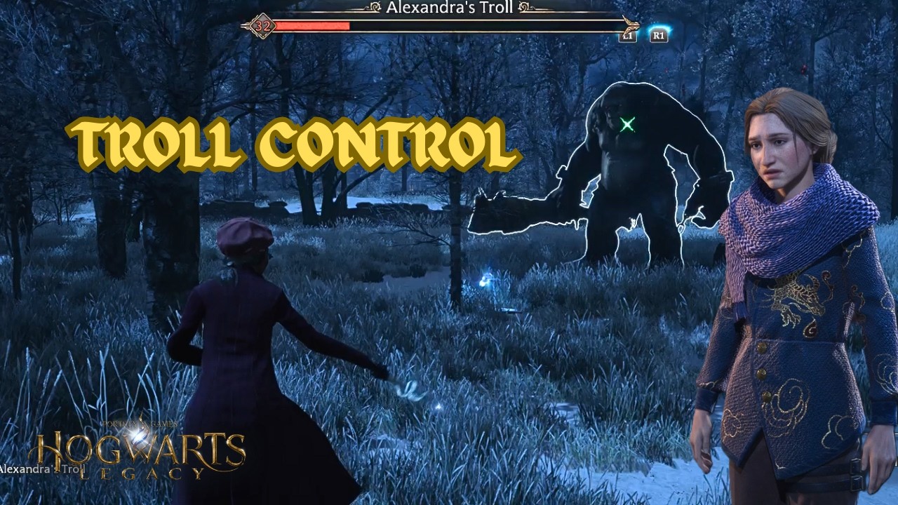 Hogwarts Legacy | TROLL CONTROL QUEST