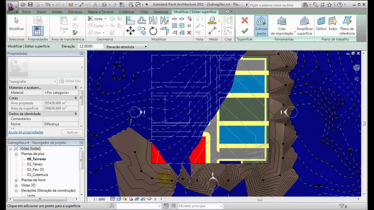 Revit II - C08 - Nivelamento de Superfícies