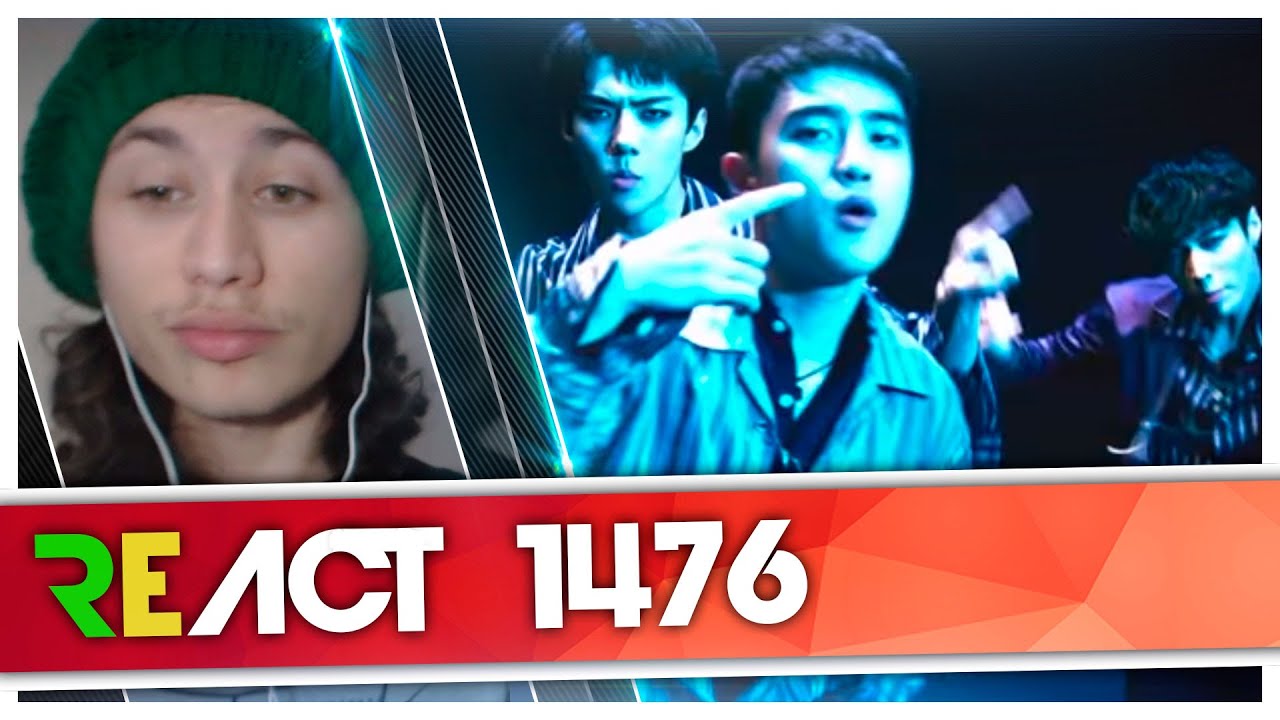 React 1476 EXO_Lotto_Music Video