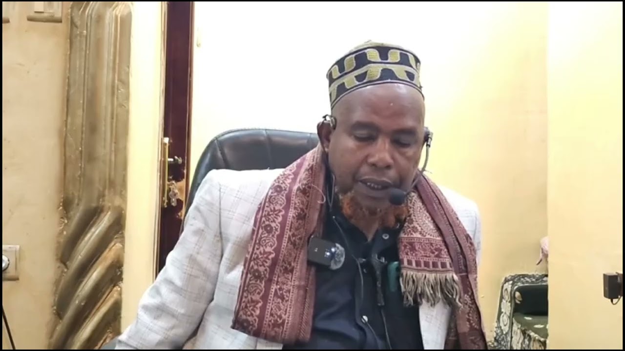 Sheikh Abdunasir usmail magaala qoboo irraa  gorsa Ramadan mubaark caqsaa hordaaftota Kenya 