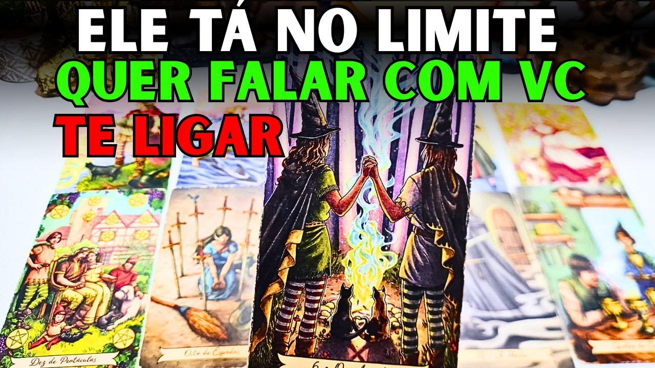 🌪️Ele não AGUENTA MAIS! Os ULTIMOS ACONTECIMENTOS ABRIU a MENTE DELE...HJ tá PRESTA a VOLTAR PRA vc