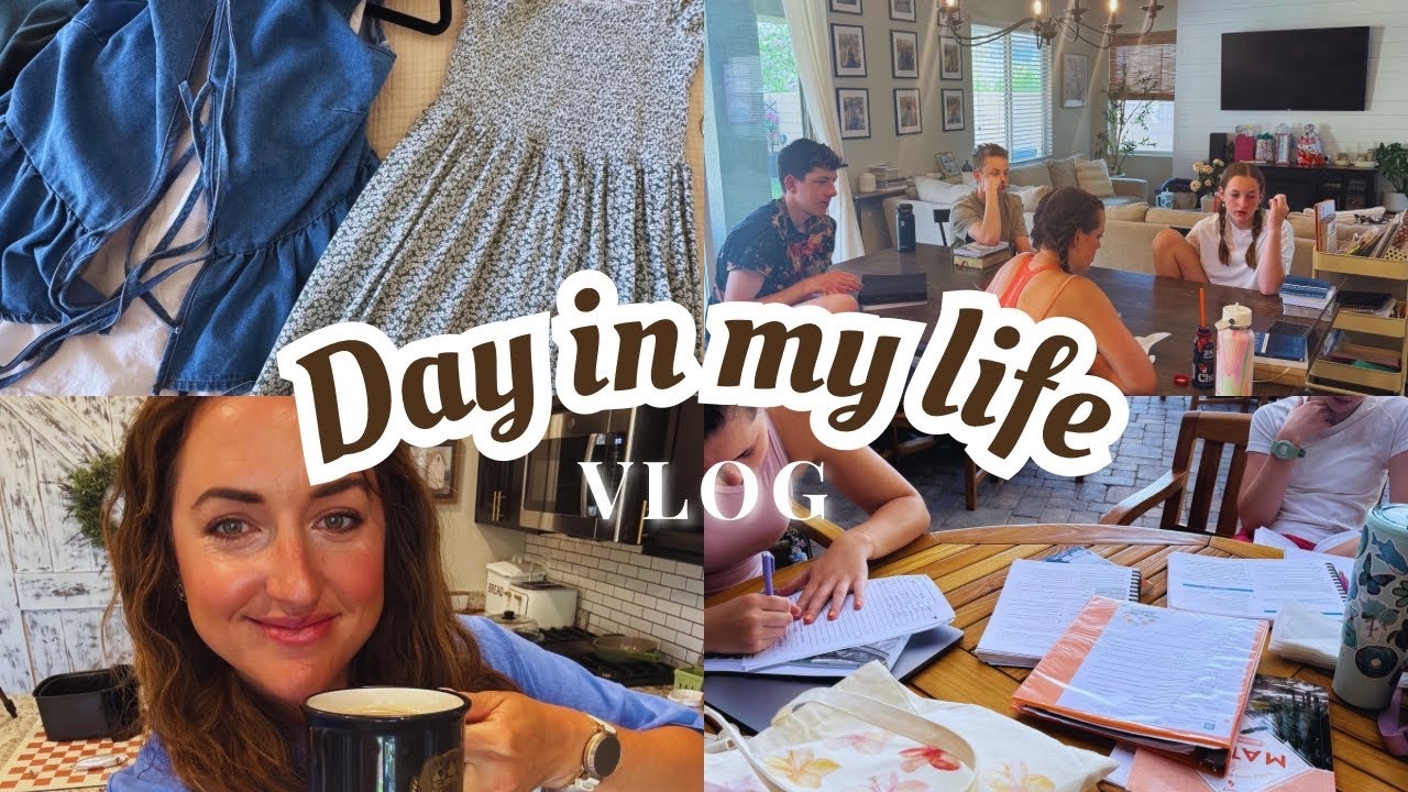 HOMESCHOOL MOM DAY IN THE LIFE||LIFE UPDATE+ GRADUATION IS HERE||I NEEDED A DAY LIKE THIS 🥹