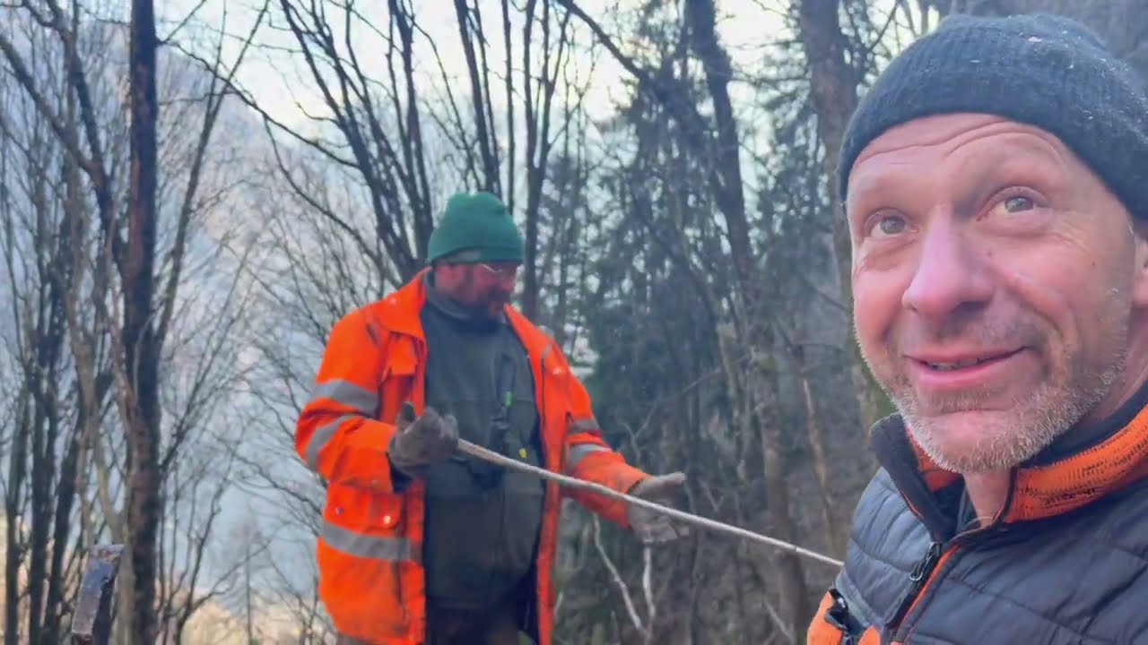 Vorbereitungen für Heli-Logging 🌲