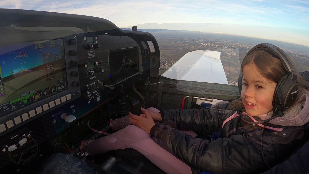 Vol Initiation Lucy - Vosges en MCR01 Dyn'Aero