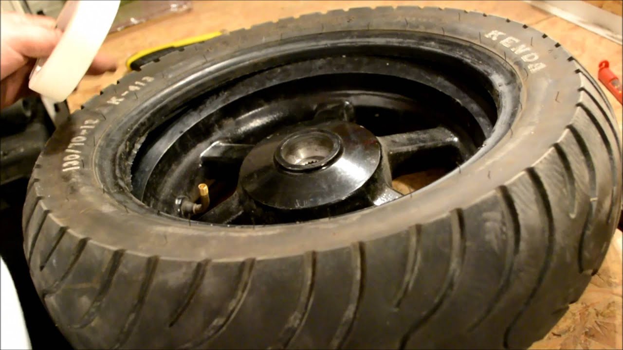 TuTo : Démonter pneu scooter