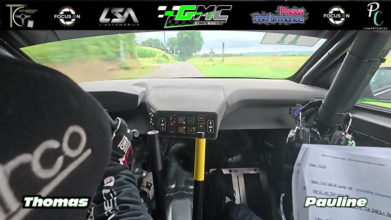 Embarquée Rallye Basse-Normandie 2025 - ES7 Grandparigny - Chauffray/Chauffray