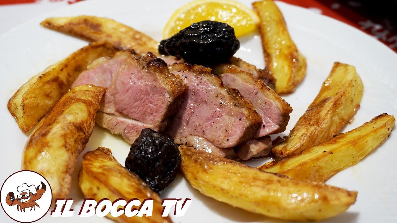 648 - Petto d'anatra con prugne e patate...e di lusso ci state! (secondo di carne gustoso e facile)