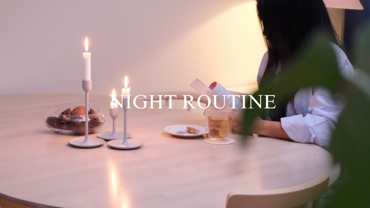 Night Routine 🌙 | A Calm Evening Routine