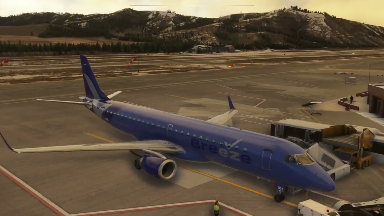 KASE ( ASPEN ) - KLAS ( LAS VEGAS ) ✈️ EMBRAER E190 FSS ⏱️ 1H 11M 👨🏽‍✈️ CMD MARQ