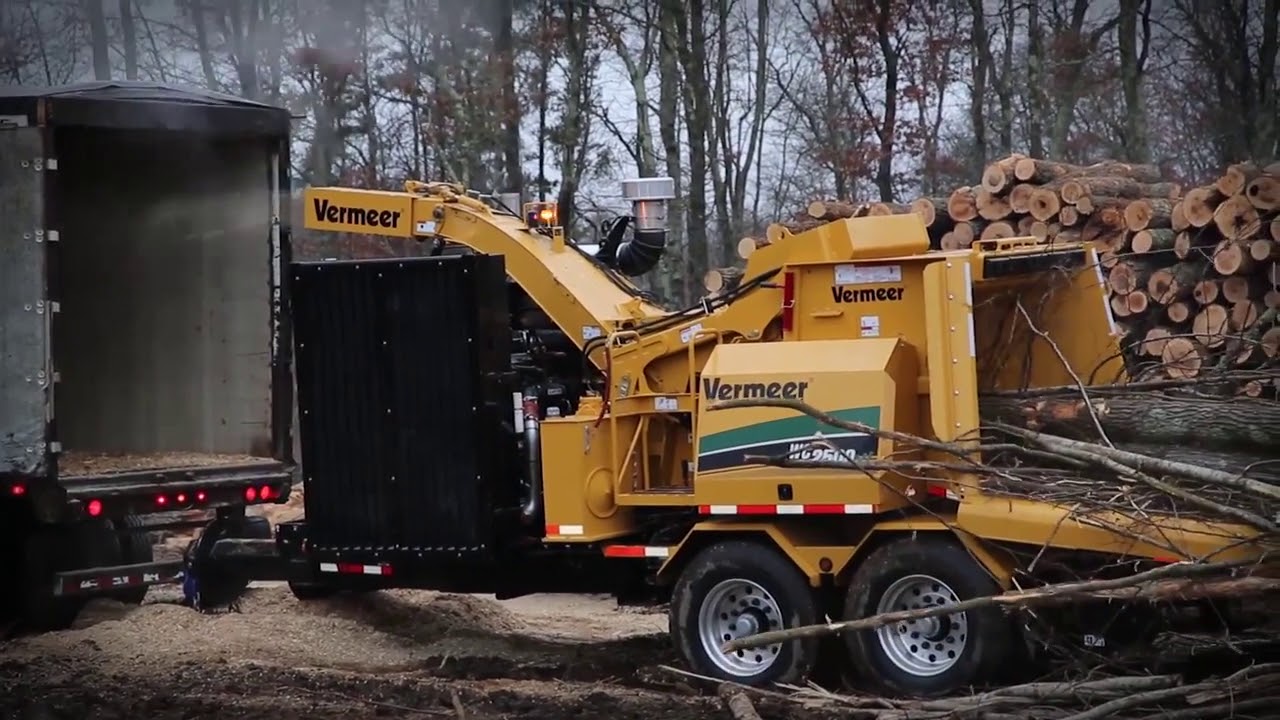 Vermeer Whole Tree Chipper WC2500XL  Vermeer Forestry Equipment