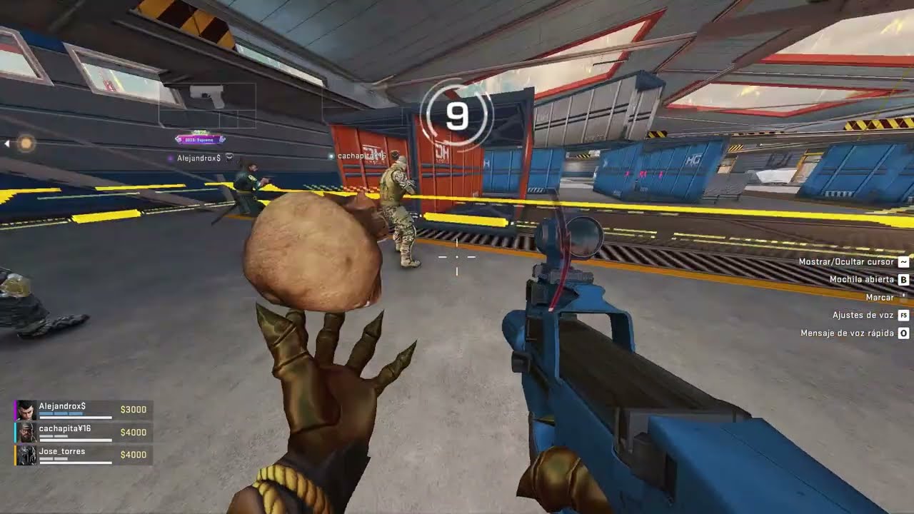 Bug Blood Strike personajes inmoviles