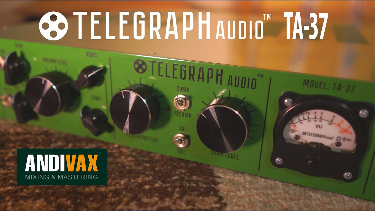 AVR 061 - Telegraph Audio TA-37 (ламповый преамп с компрессором и EQ) + ENG SUBS