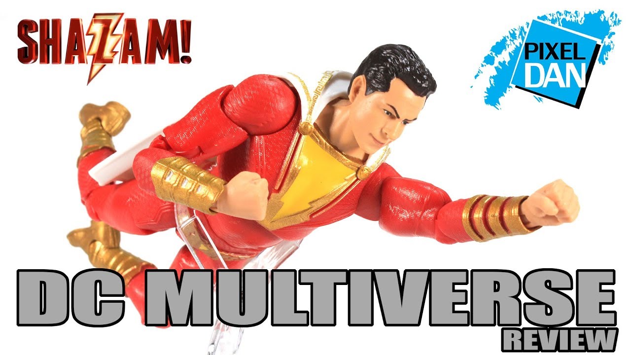 Shazam DC Multiverse Mattel Figure Video Review
