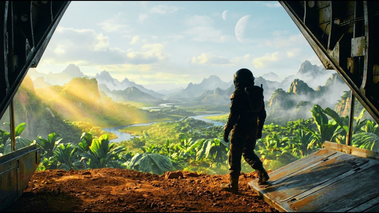 in 2417 She traveled to Kepler-16b after 336 years in space in order to rebuild humanity.