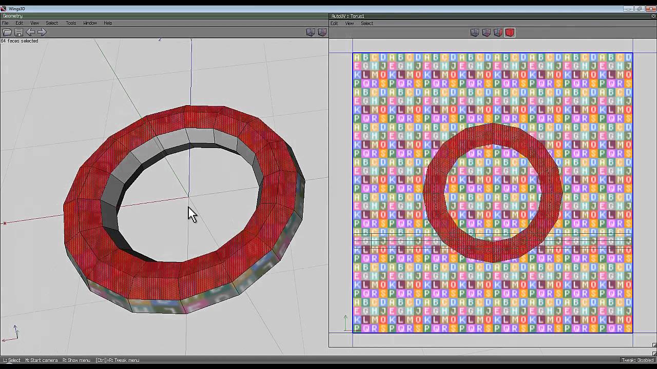 Wings 3D - UV mapping primer part 2 - by David Brinnen.