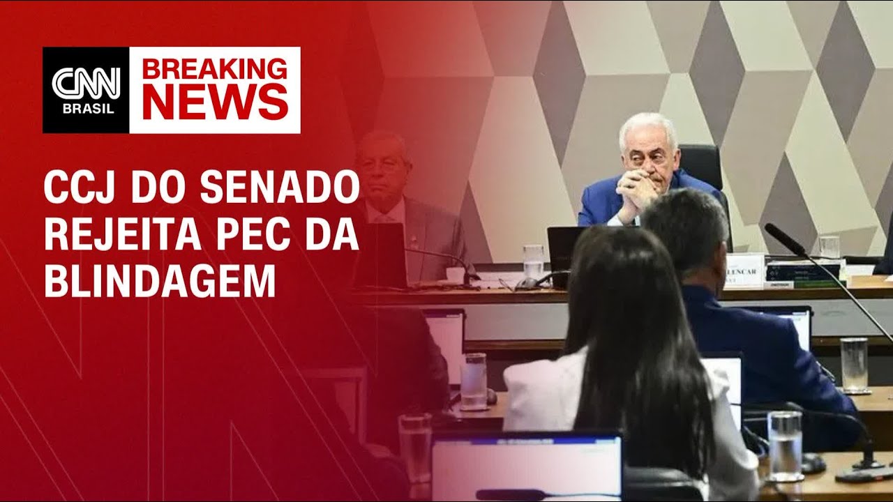 CCJ do Senado rejeita PEC da Blindagem por unanimidade | BASTIDORES CNN