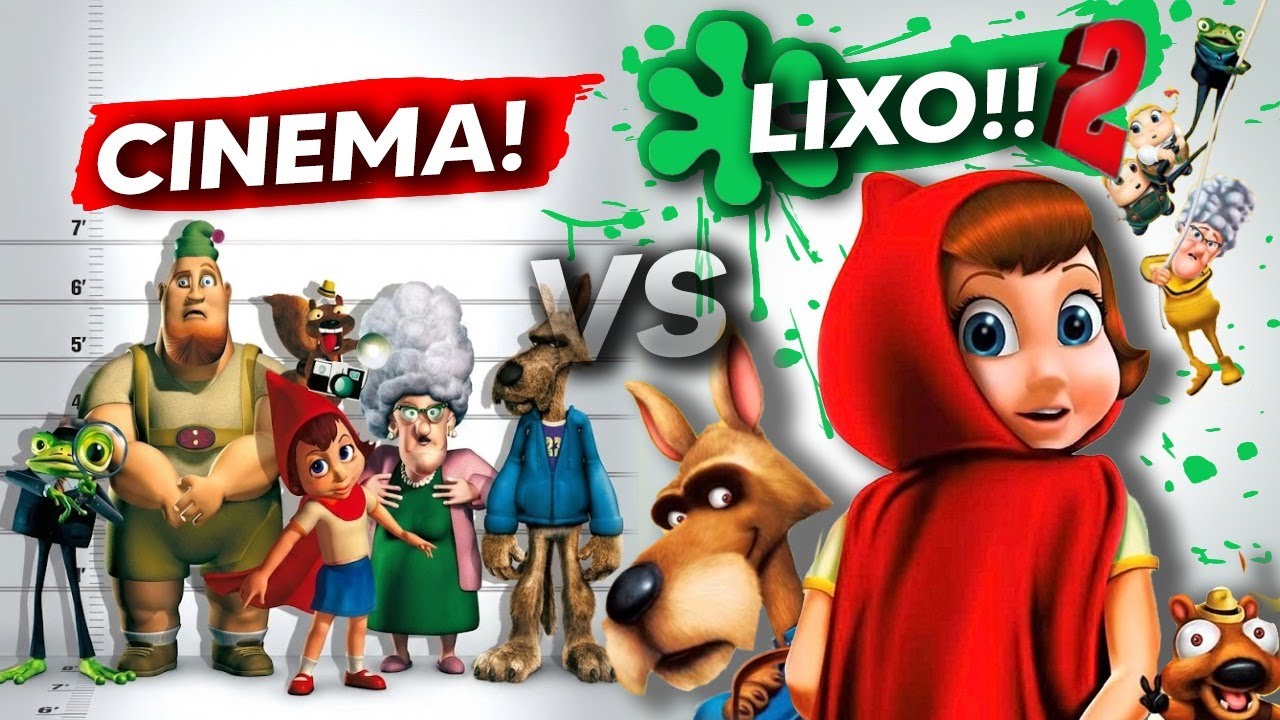 DEU A LOUCA NA CHAPEUZINHO VERMELHO é CINEMA! Mas a continuação ...