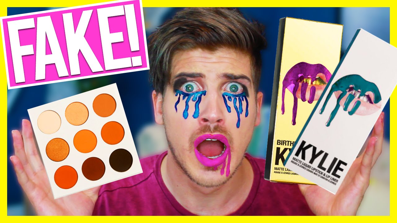 TESTING FAKE KYLIE JENNER PRODUCTS!