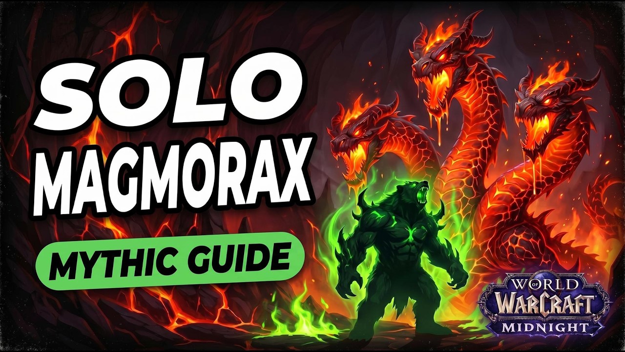 How to Solo Magmorax Mythic in Aberrus - Easy Mode Guide