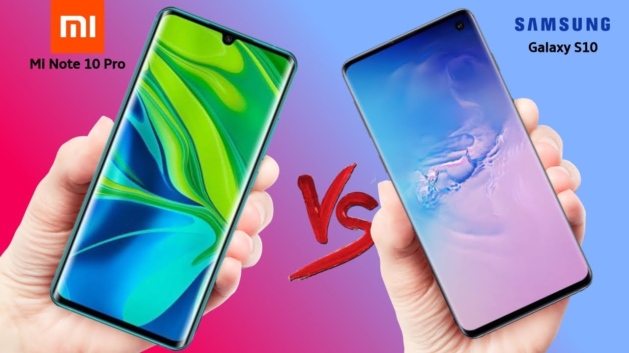 Xiaomi Mi Note 10 Pro VS Samsung Galaxy S10 - Which is Better!!