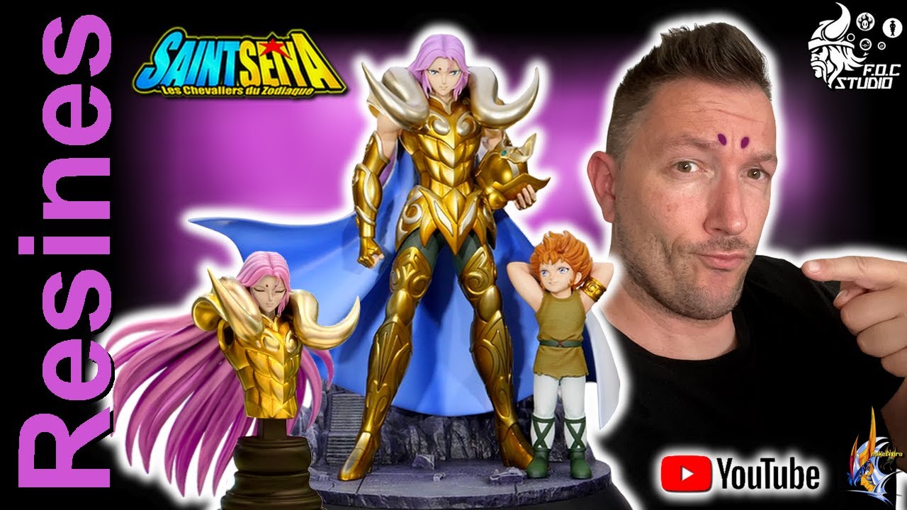 Le DUO PARFAIT par FOC STUDIO 🏆Saint Seiya / Les Chevaliers du zodiaque ♈ MU du BELIER & KIKI 1/6 ♈