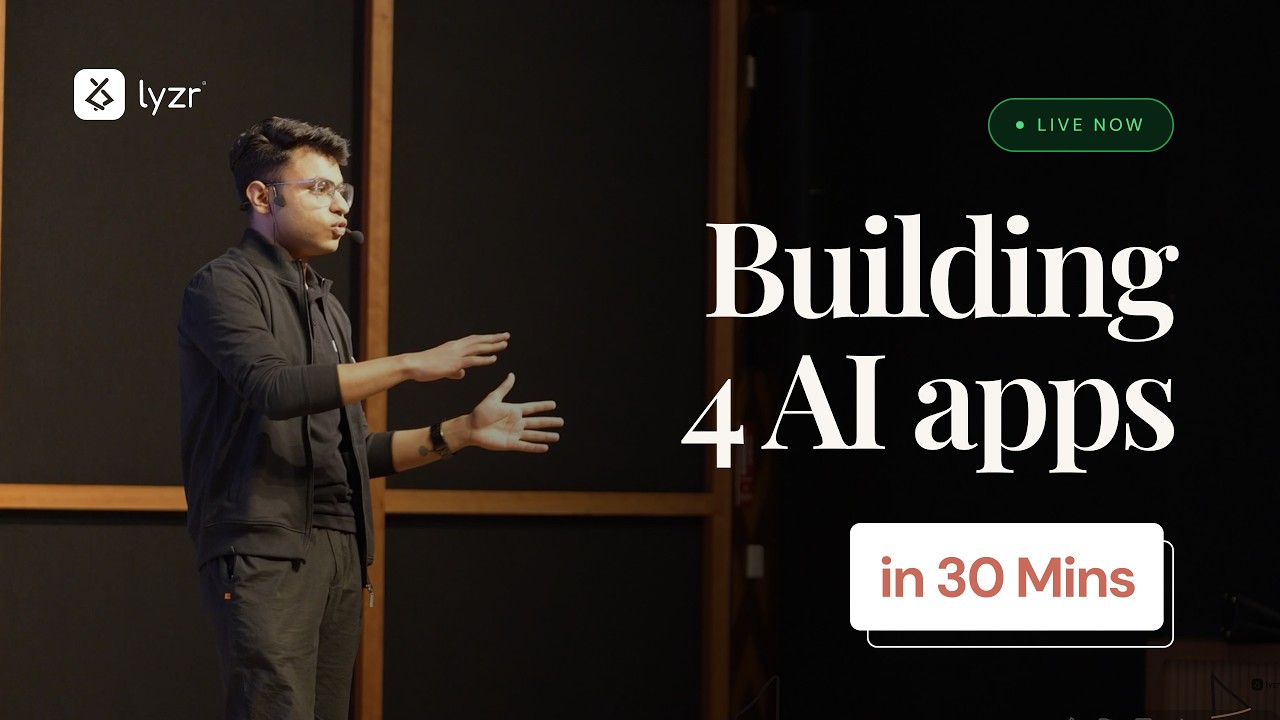We Built 4 AI Apps in 30 Minutes