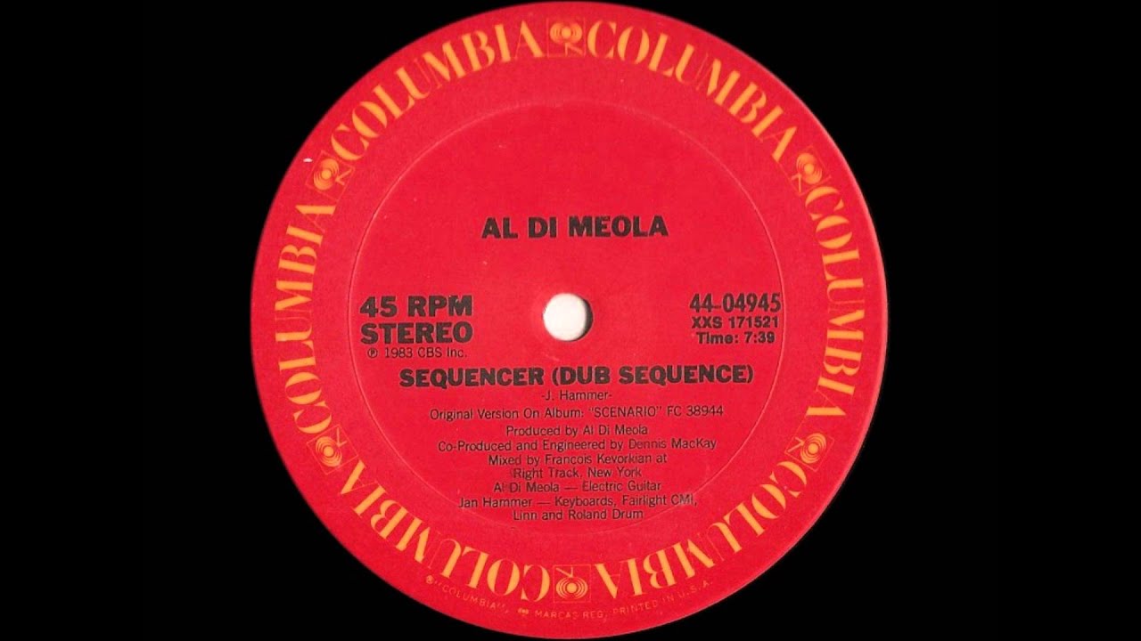 Al Di Meola - Sequencer (Dub Sequence 1983)
