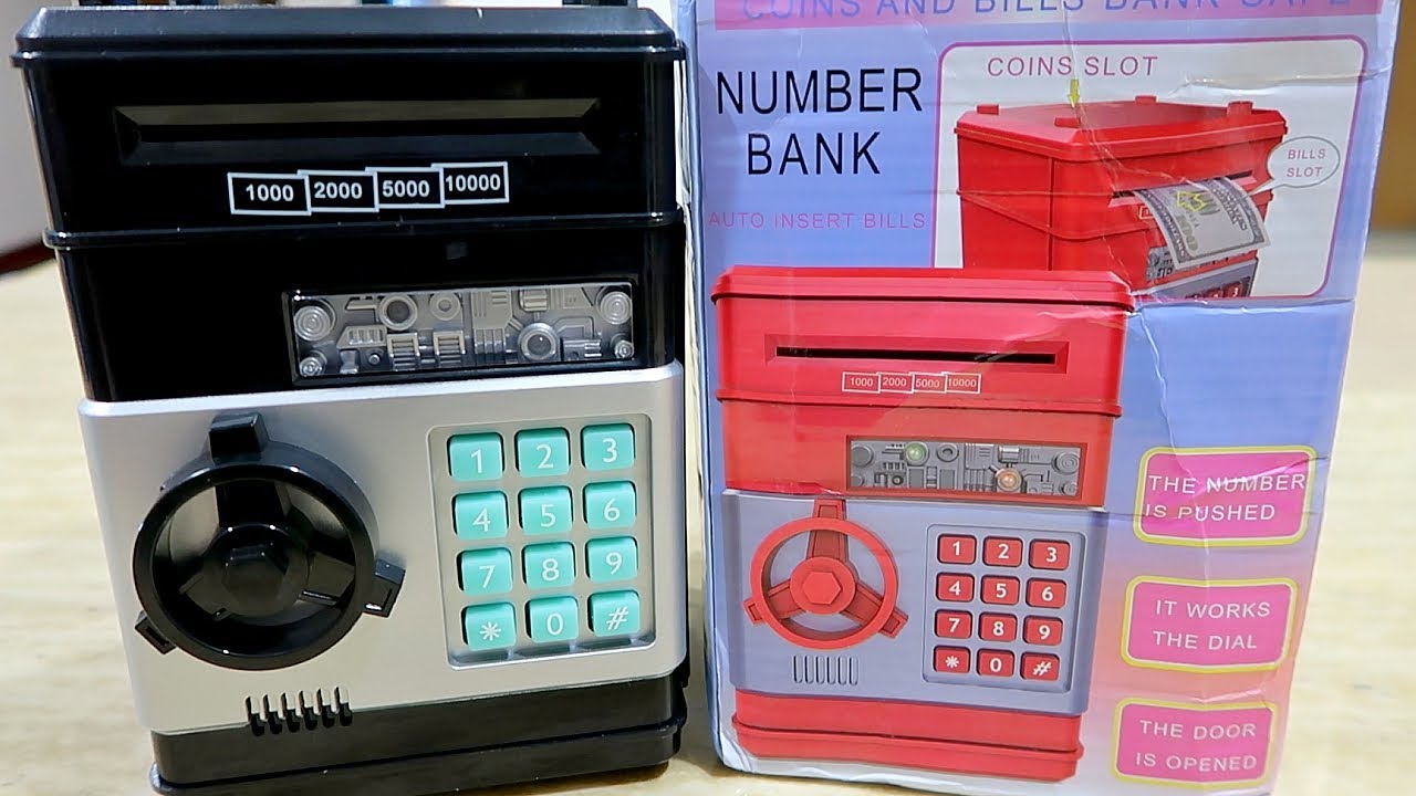 Electronic Money Bank Saving Box With Sound & Password