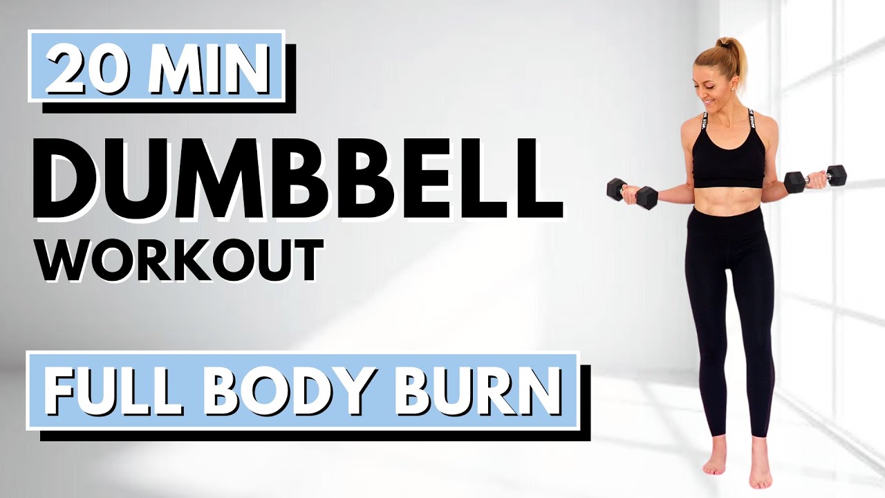 🔥20 Min Dumbbell Workout🔥Full Body Strength & Conditioning🔥ALL STANDING🔥NO JUMPING🔥NO REPEAT🔥