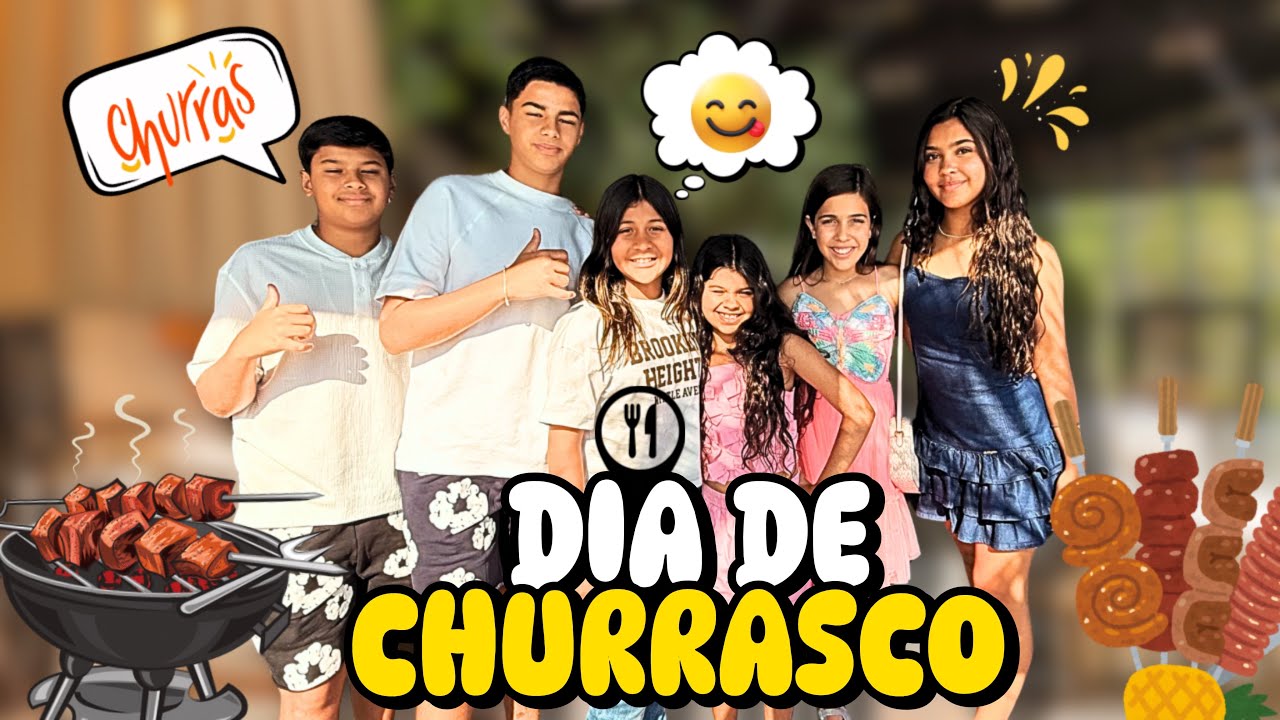 UM DIA DE CHURRASCO COM MEUS AMIGOS ❤️🥳🥳🥳