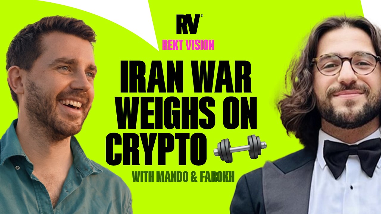 Iran War Weighs on Crypto | REKT Vision LIVE at 11:30AM ET with Mando