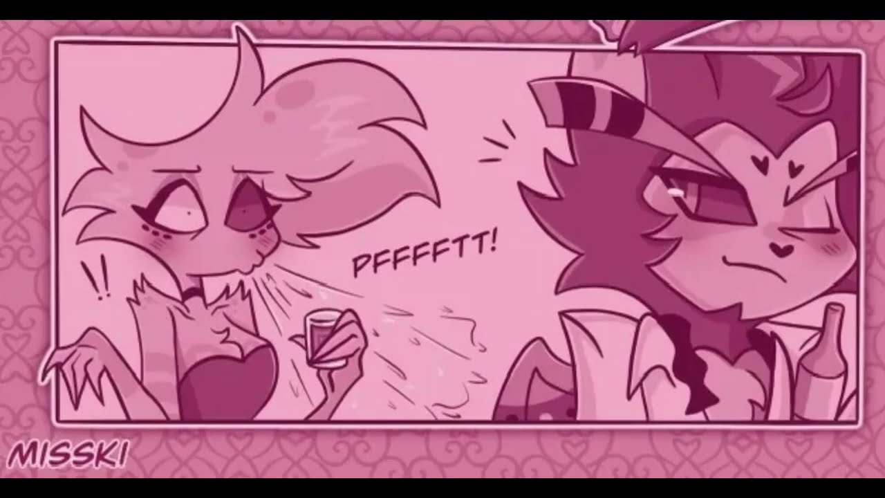 Husk called Angel what!? | Huskerdust | Hazbin Hotel | Comic Dub