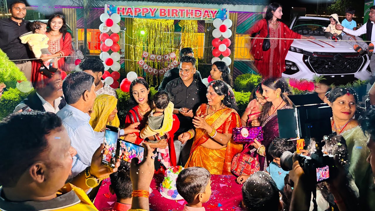 Grand Birthday Celebration हमारे बेटे का 😍🧿 New Car Gift 🚗