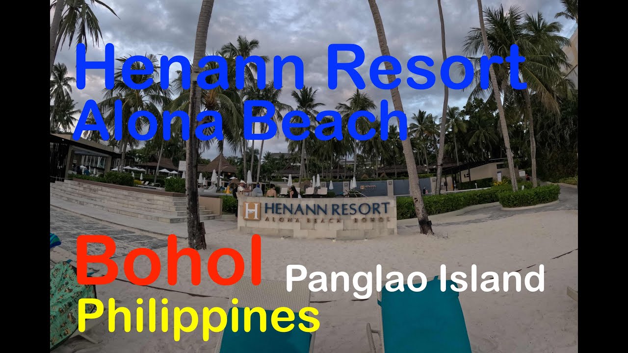 Philippines Travel 🇵🇭 | Beach Travel | Henann Resort Alona Beach in Panglao Island Bohol