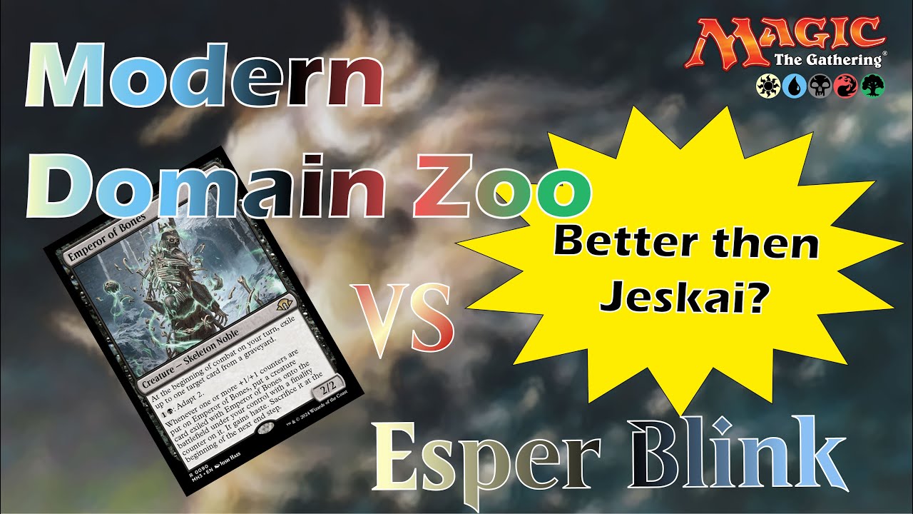 Domain Zoo vs Esper Blink– Modern MTGO League Match #1 | Gameplay & Tips