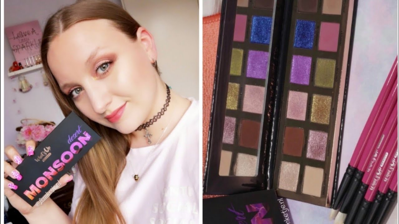 Whats Up Beauty - Desert Monsoon Palette & Makeup Brushes - femketjeNL