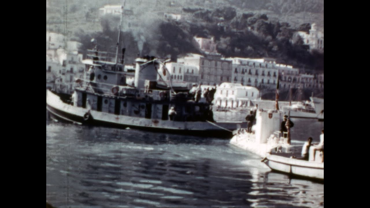 Jacques Piccard - Immersione 3500mt, Isola di Ponza | Batiscafo Trieste (1953)