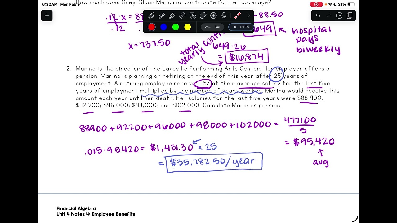 Unit 4 Notes 4: Employee Benefits