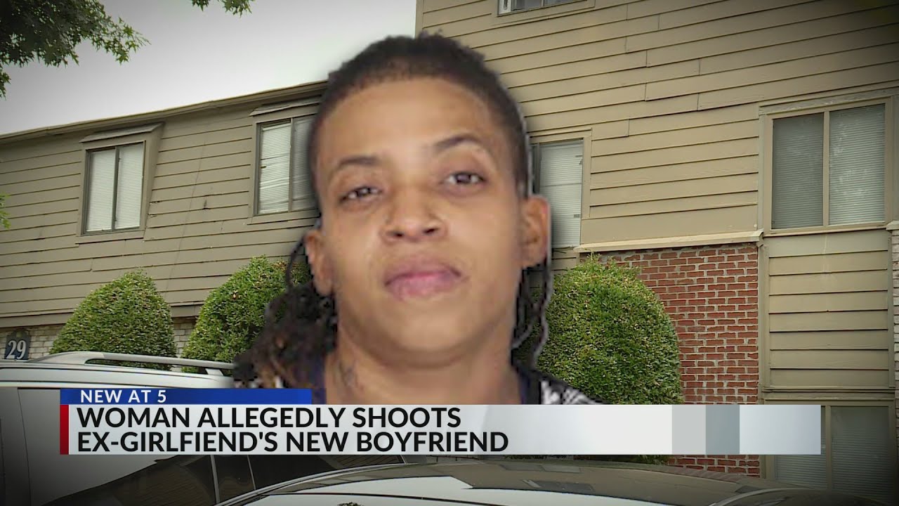 Woman accused of shooting at couple, biting ex-girlfriend