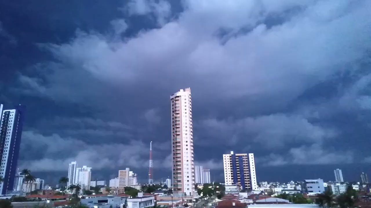 Tempestade de raios na madrugada - João Pessoa 29/02/2024