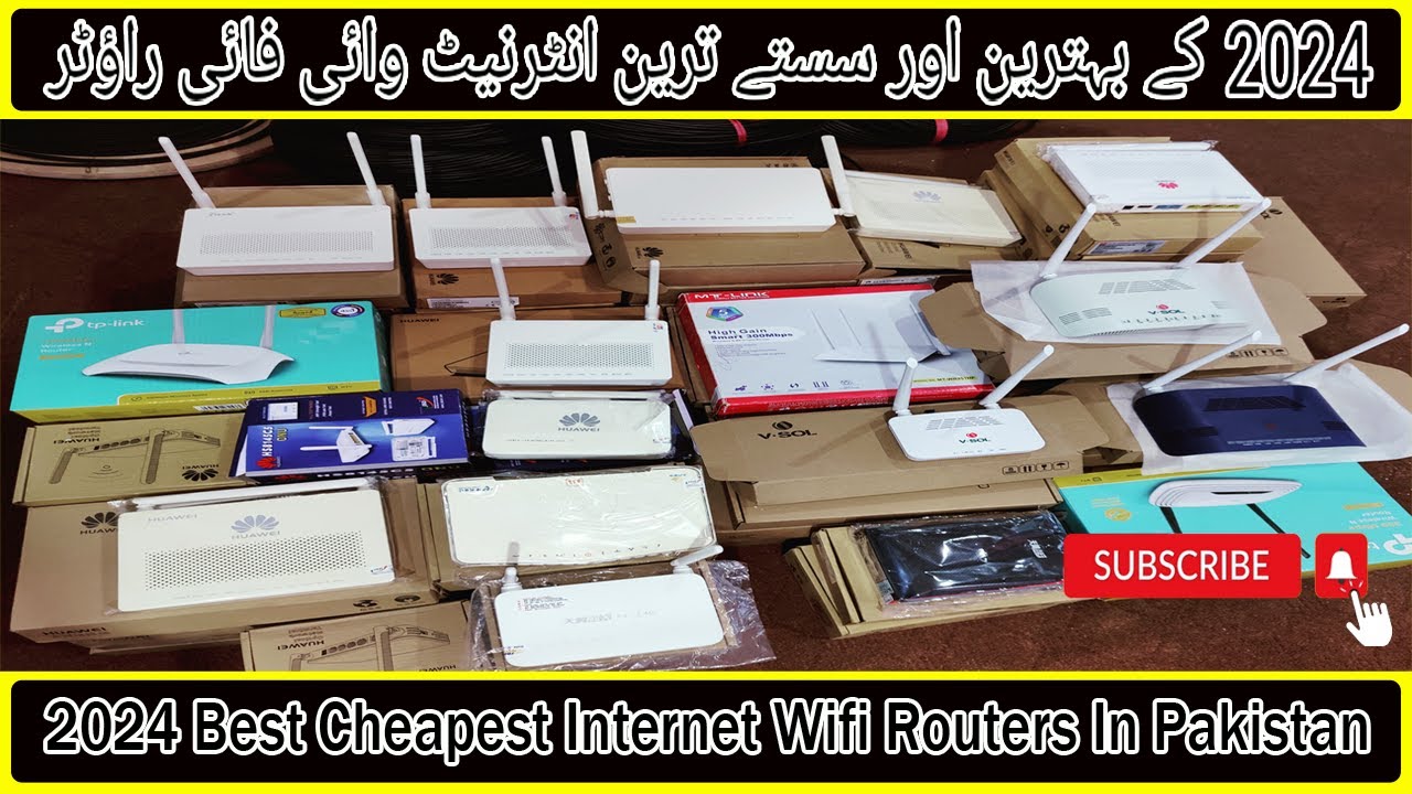 Internet Wifi Routers at Wholesale Price In Pakistan 2024 Boxpack Internet Router