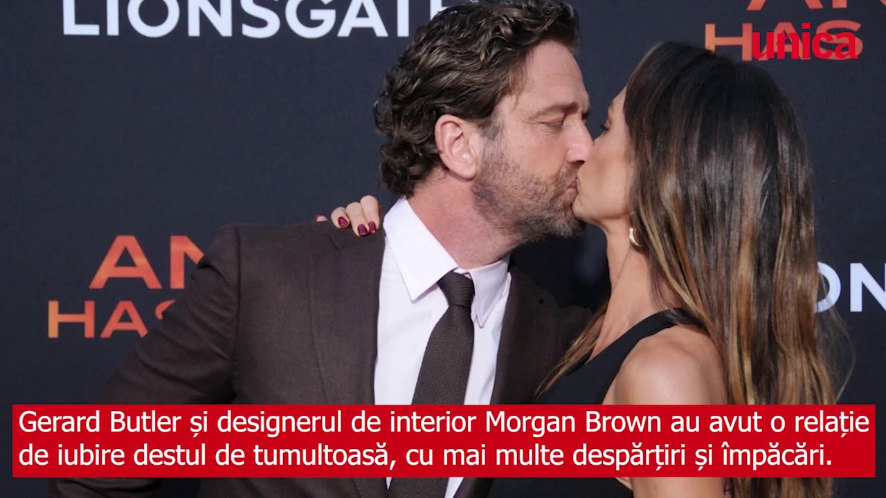 Gerard Butler și Morgan Brown s-au despărțit după șase ani și jumătate de relație