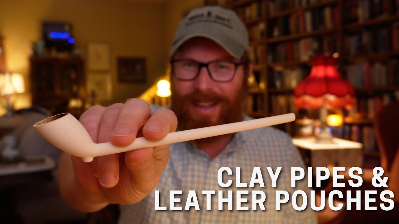 Clay Pipes and Leather Pouches