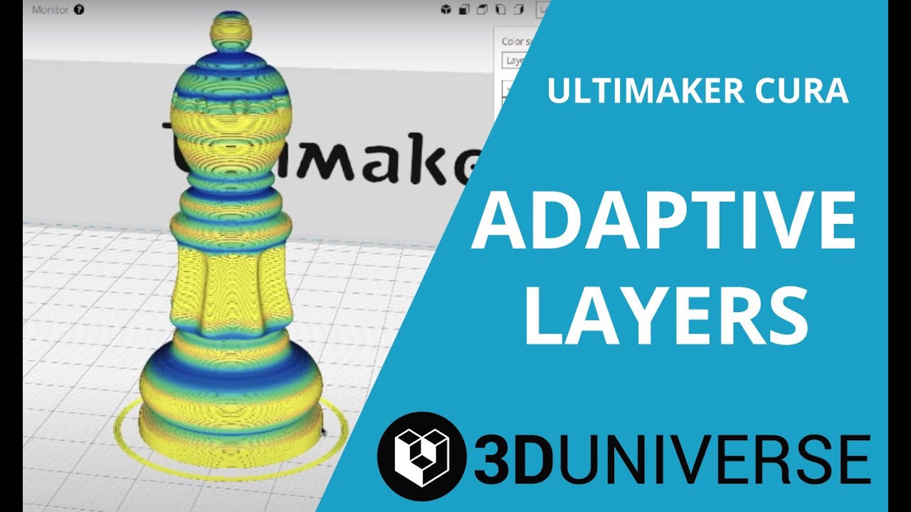Ultimaker Cura: Adaptive Layers (3D Universe)