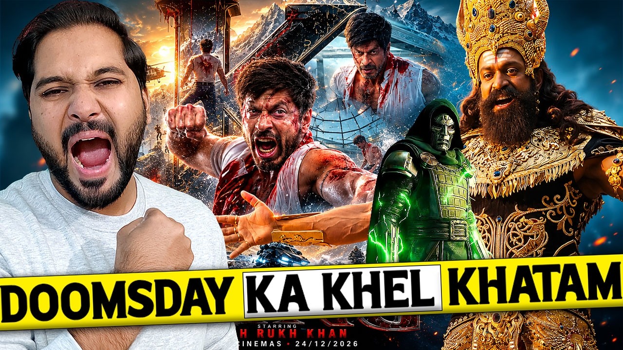 KING Teaser with Ramayana : R.I.P Doomsday | KING LEAK Reaction | Shahrukh Khan KING Movie News