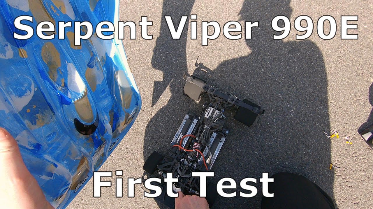 Serpent Viper 990E - First Test
