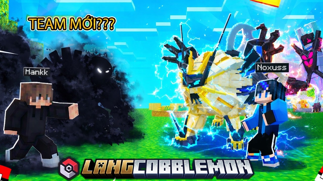 MINECRAFT LÀNG COBBLEMON TẬP 7 | HankkDayy phục thù Noxuss bằng team POKEMON mới!!!