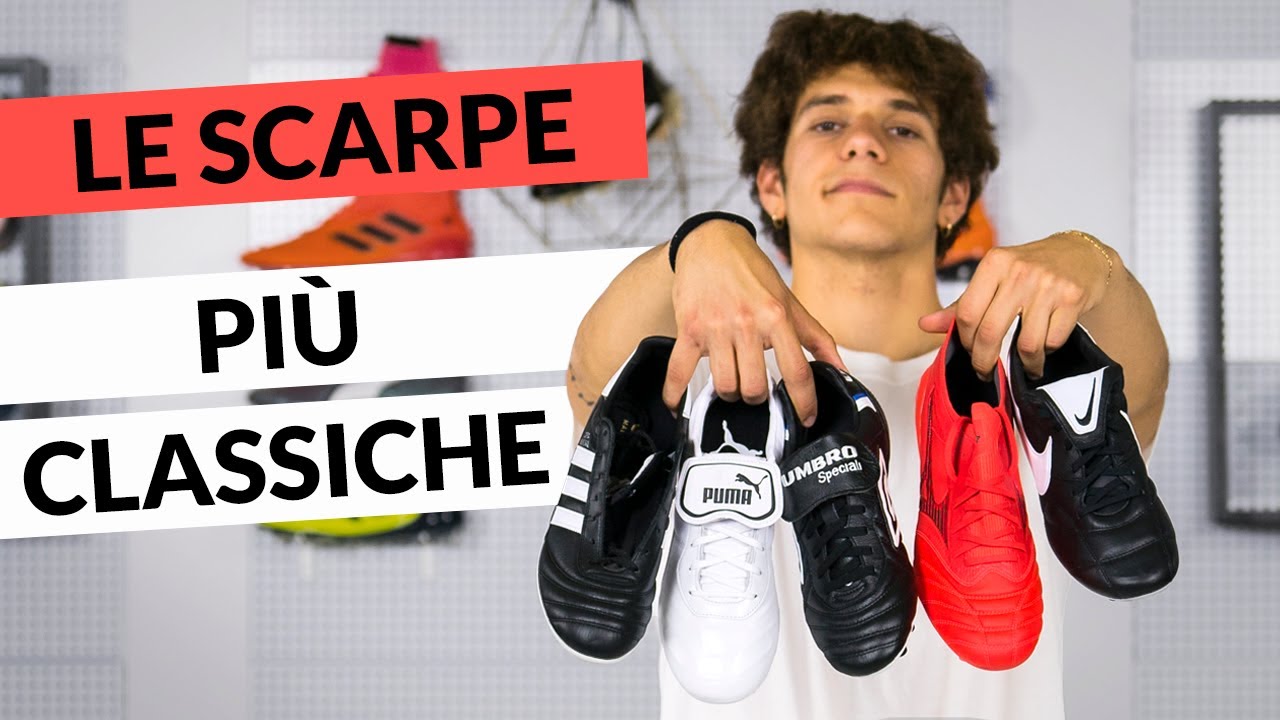 TOP 5 SCARPE DA CALCIO CLASSICHE PER LA STAGIONE 21/22 !!