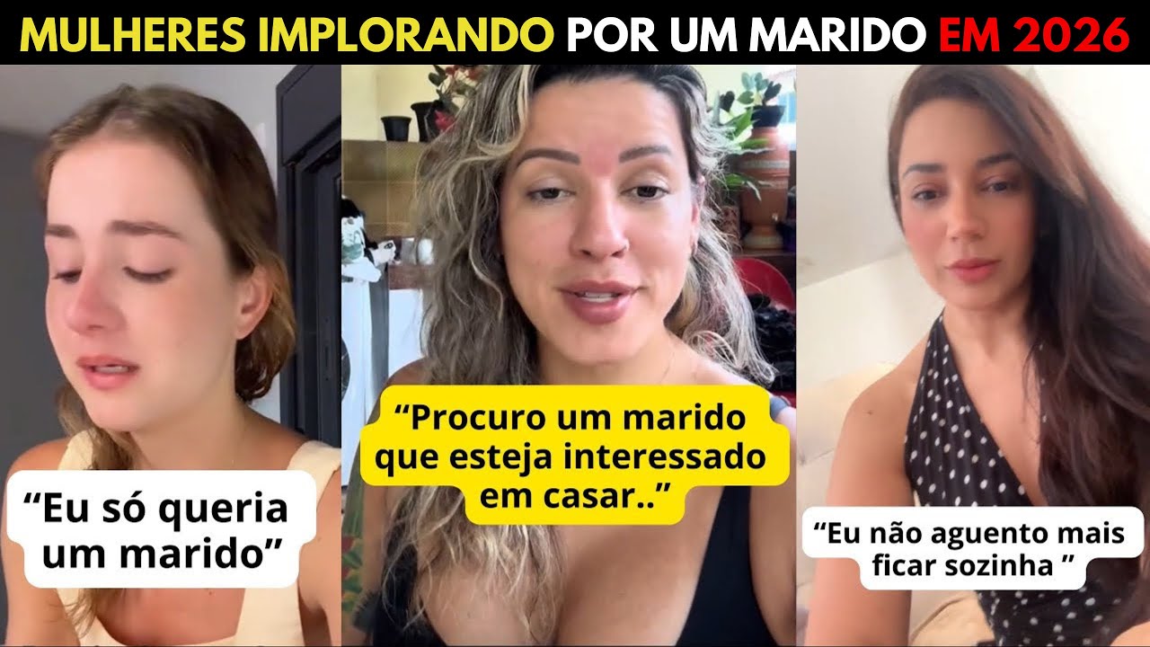 O Desespero das Mulheres pra ter um Marido &eacute; Casar Est&aacute; Fora de Controle