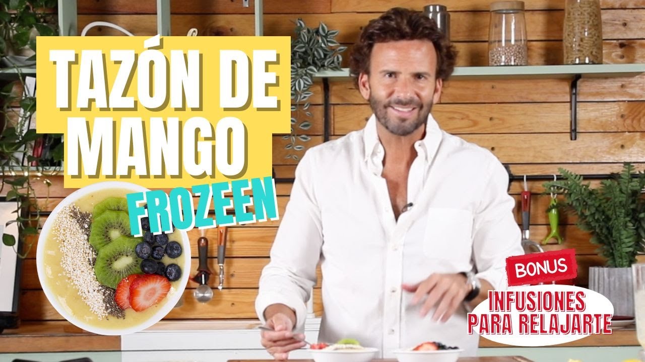 C&oacute;mo hacer un Bowl de Frutas FROZEN | Receta casera de taz&oacute;n estilo Acai Bowl #cheforopeza
